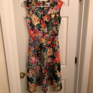 floral spring dress